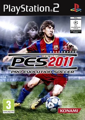 PES 2011 - Pro Evolution Soccer box cover front